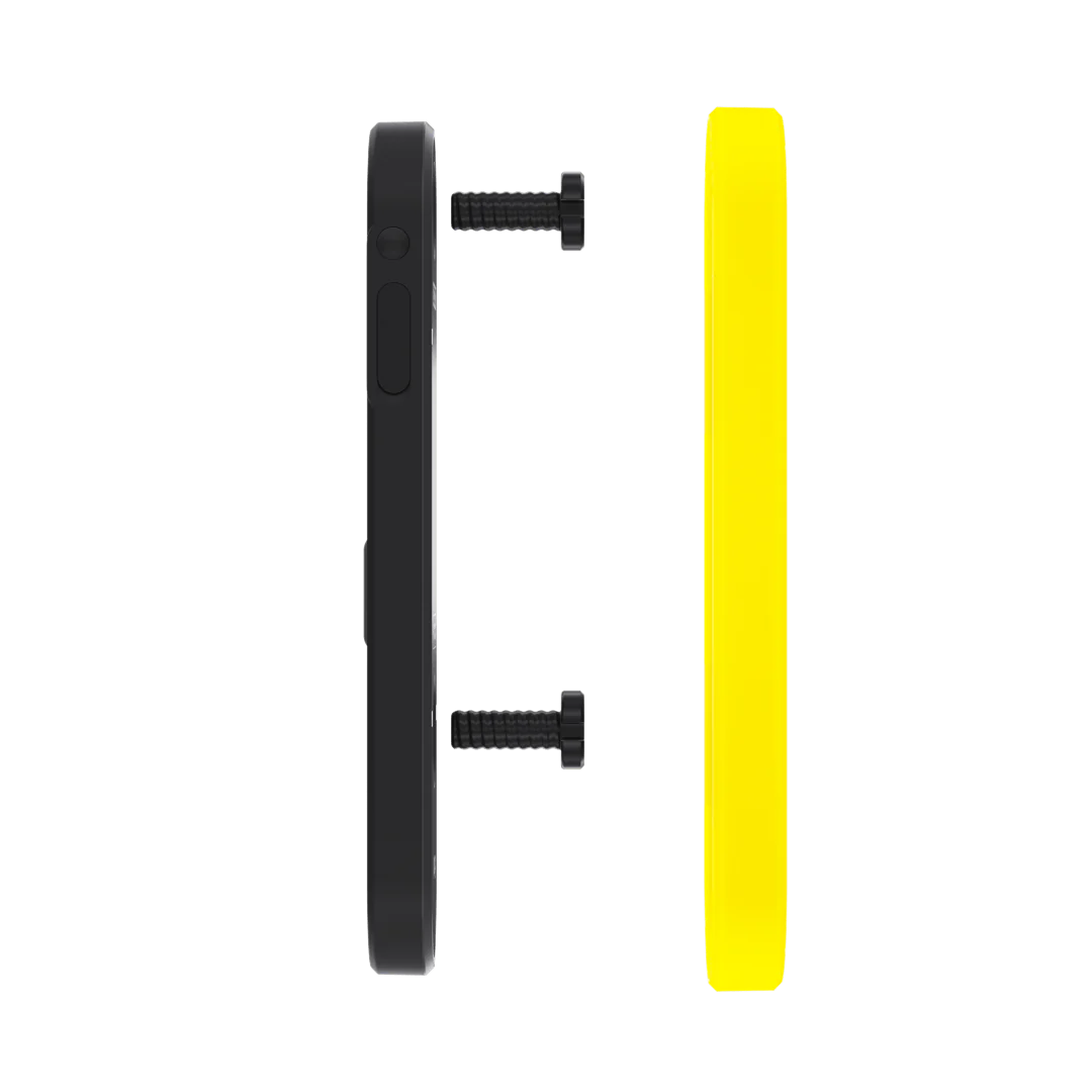 Knog Scout bike alarm and finder black/neon yellow