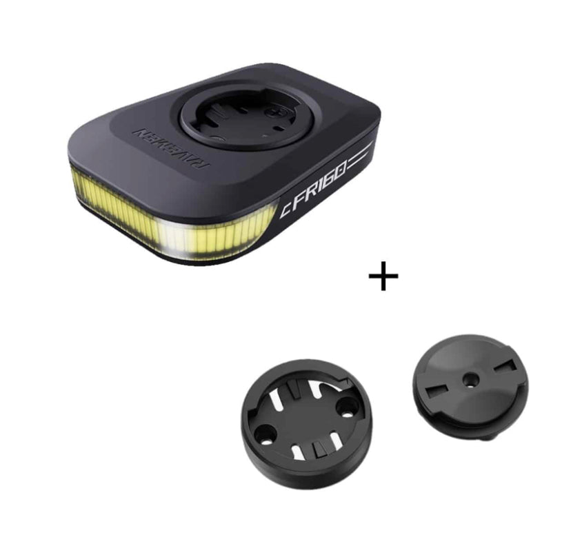 Ravemen FR160 koplamp voor Garmin of Wahoo mount