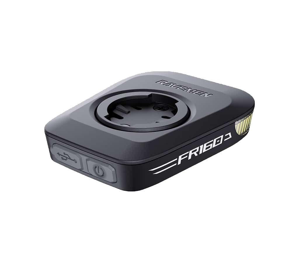 Ravemen FR160 koplamp voor Garmin of Wahoo mount