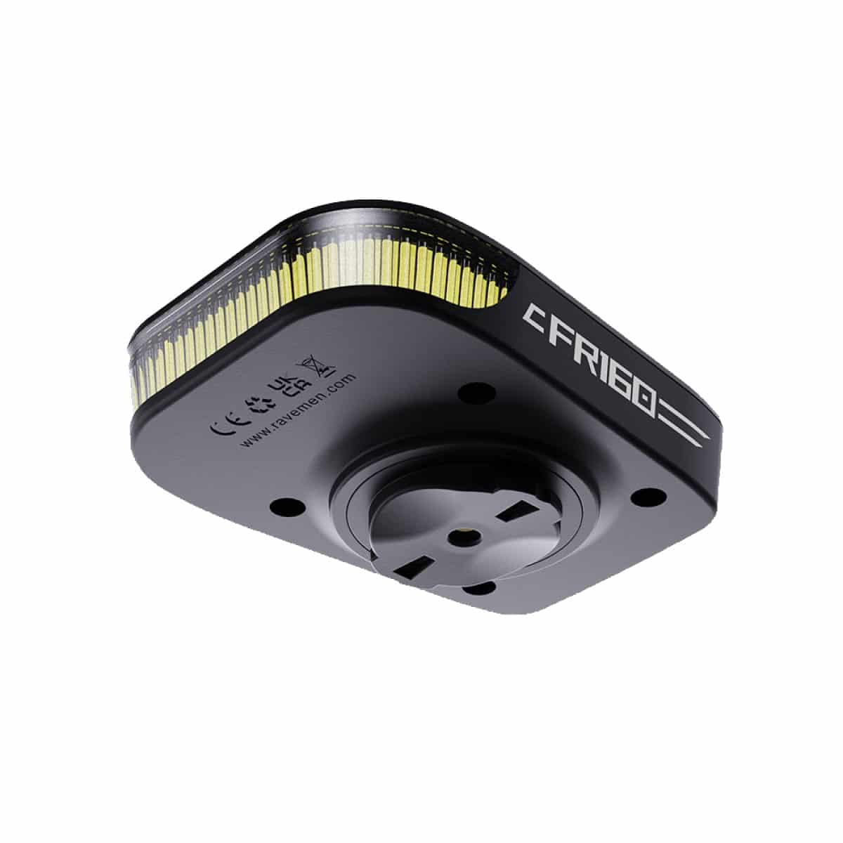 Ravemen FR160 koplamp voor Garmin of Wahoo mount