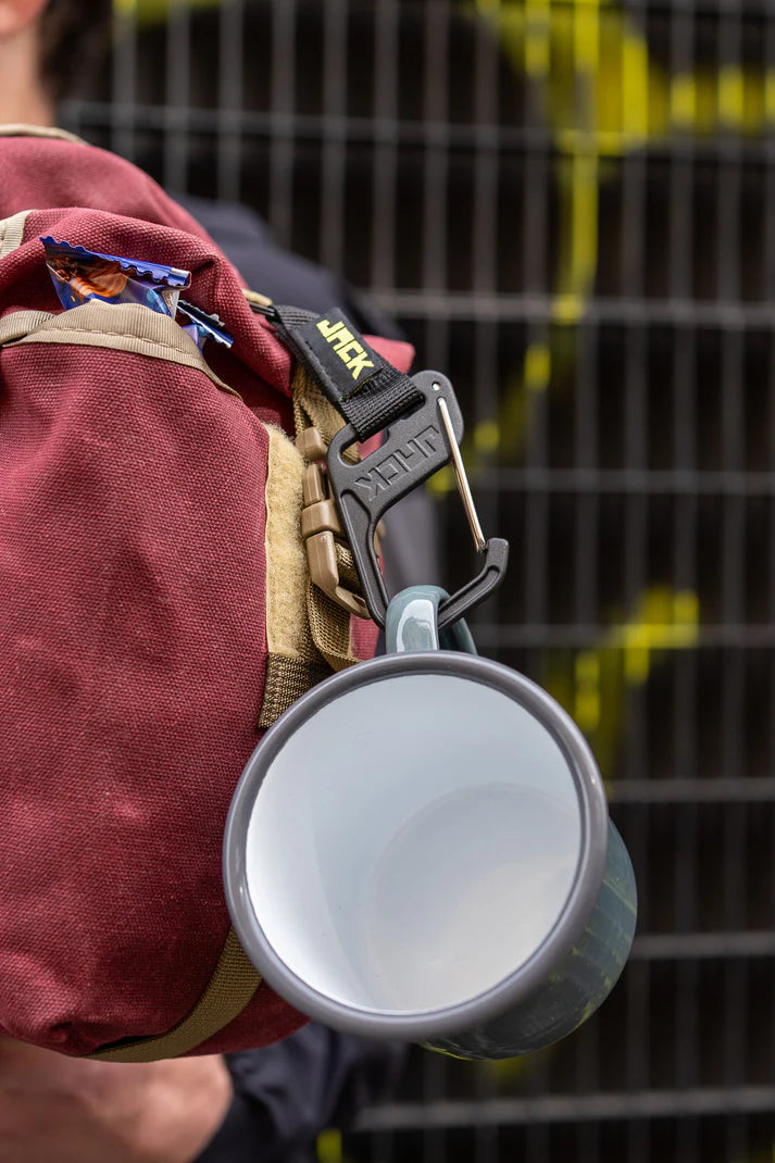 Jack the Bike Rack Carabina Sleutelhanger