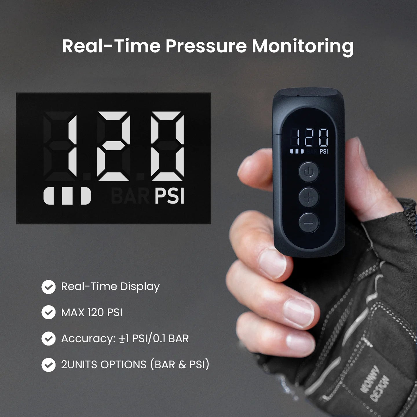 Inflata Pro S – Portable Electric Air Pump – Elektrische fietspomp