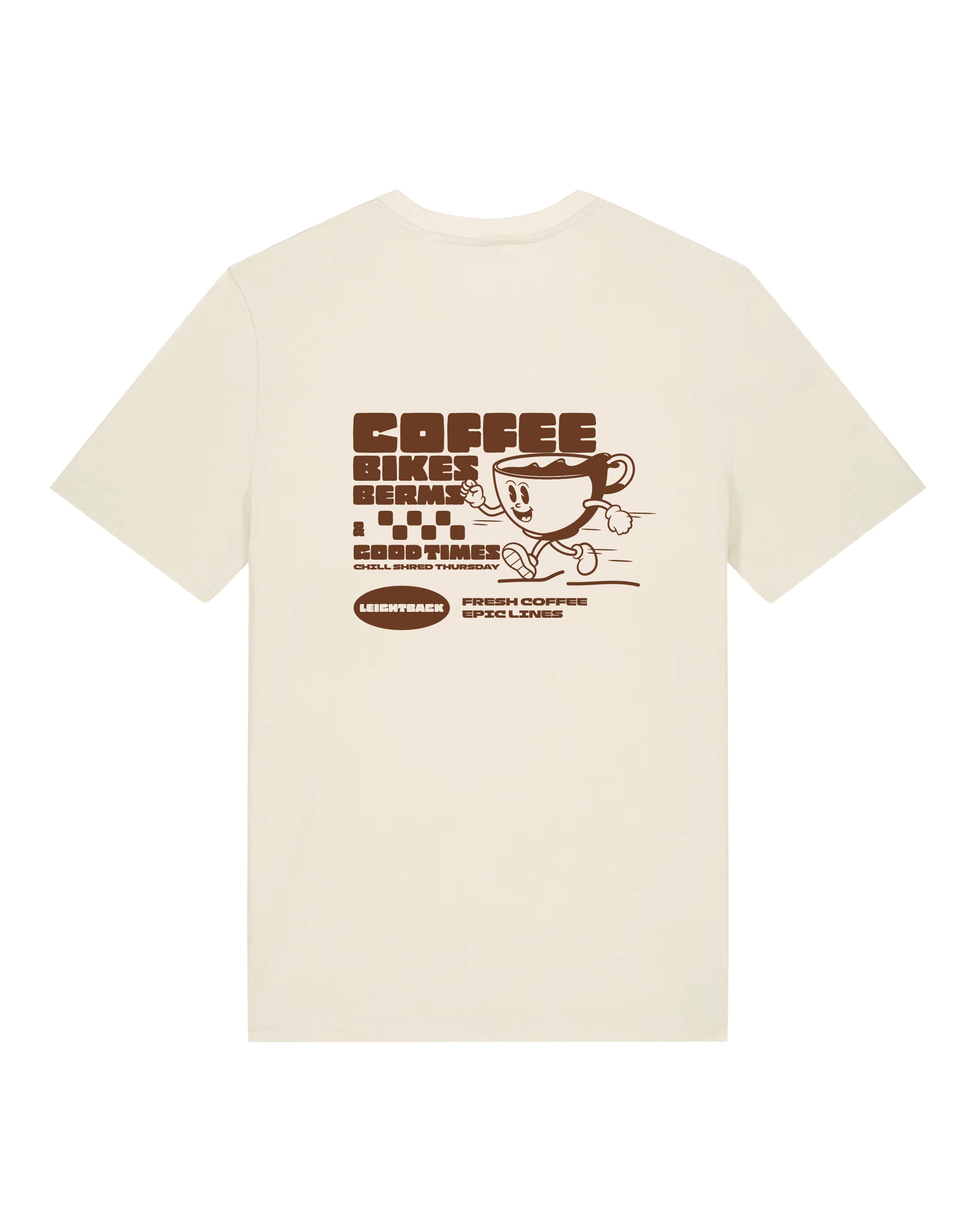 Leightback - Coffee, Bikes And Berms T-Shirt