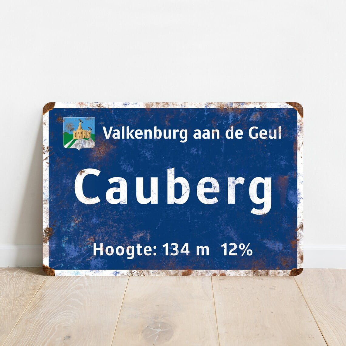 Cauberg – Vintage Style Tour de France Fietsbord