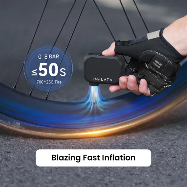 Inflata Pro S - Portable Electric Air Pump - Elektrische fietspomp - Afbeelding 10