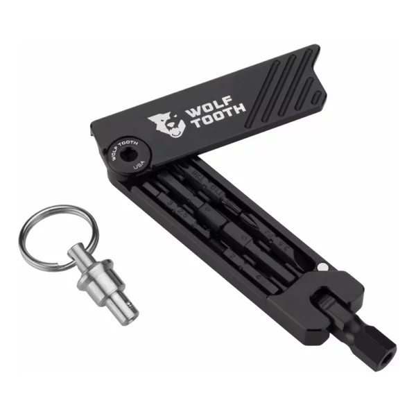 Wolf Tooth 6-bit hex wrench zilver - multi-tool - toolset - Afbeelding 3